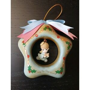 Enesco 1996 Precious Moments Christmas Tree Ornaments Original Box #133B5‎